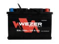 Автомобильный аккумулятор WEZER WEZ80760R 80А/ч-12V ст EN760 обратная 315x175x190